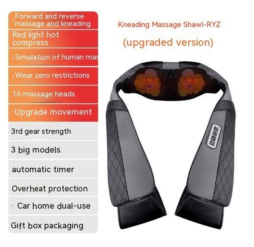 Multifunctional Shoulder and Neck Massager with Hot Pack